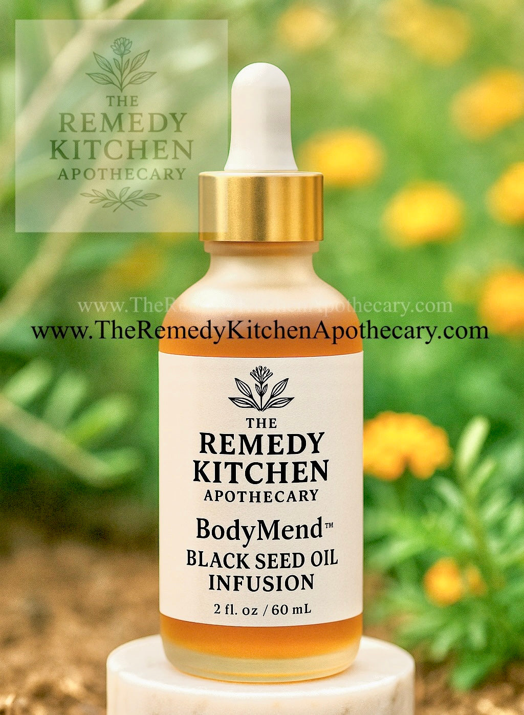 Organic Nigella Sativa Black Seed Flavonoid-Rich Infusion in Moroccan Olive & Sunflower Oil – Potent 1:3 Ratio 60-Day Extract for Skin Hair Immune Joint Wellness (Alcohol-Free)
- BodyMend™