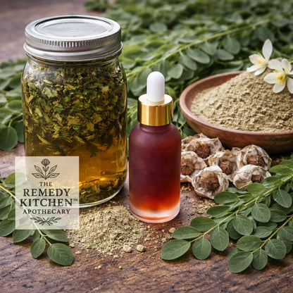 BodyMend™ SIMPLY Moringa Tincture Dual Extract Potent Full Spectrum Oil Base (Alcohol Free)