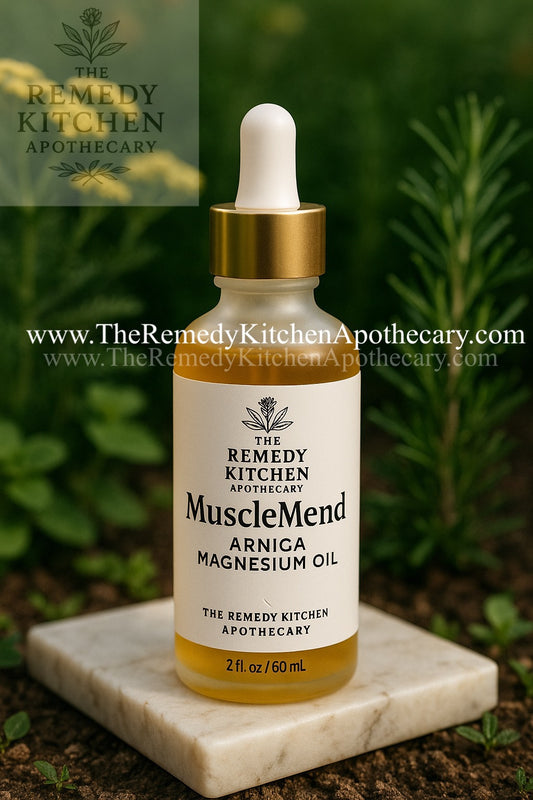 Premium Arnica Magnesium Oil – Topical Natural Pain Relief for Muscle Pain, Knots, Cramps & Restless Legs - MuscleMend TM