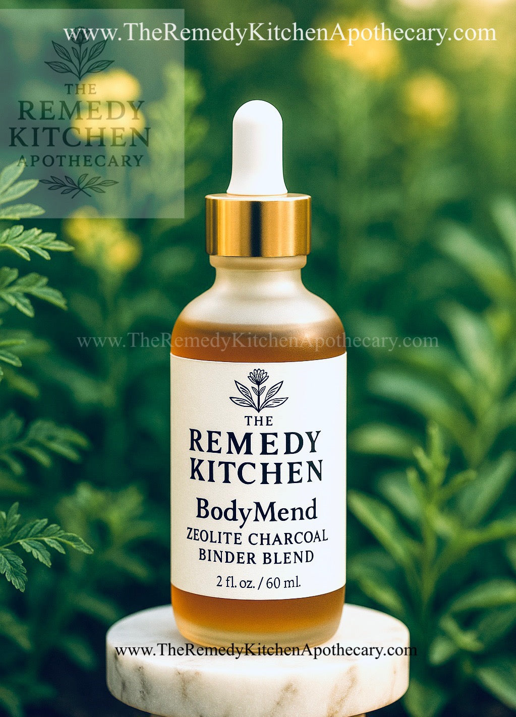 Supercharged Zeolite Activated Charcoal Binder Liquid Drops – Fulvic Chlorella Bentonite Detox Suspension Drops Alcohol Free - BodyMend™