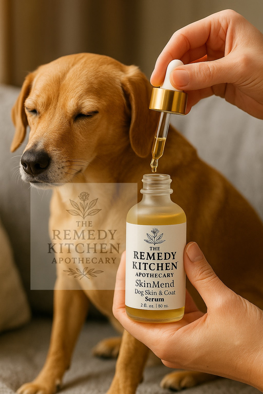 Dog Skin & Coat Serum with Frankincense Resin – Premium Topical Skin & Coat Care - SkinMend™