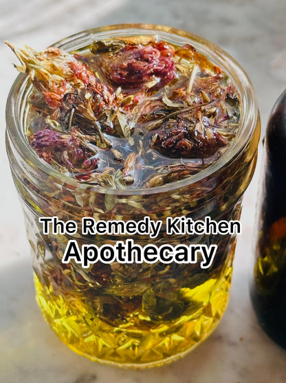 Red Clover Flower Oil Herbal Tincture - Cell Support - Advanced Non-Alcoholic BODYMend TM