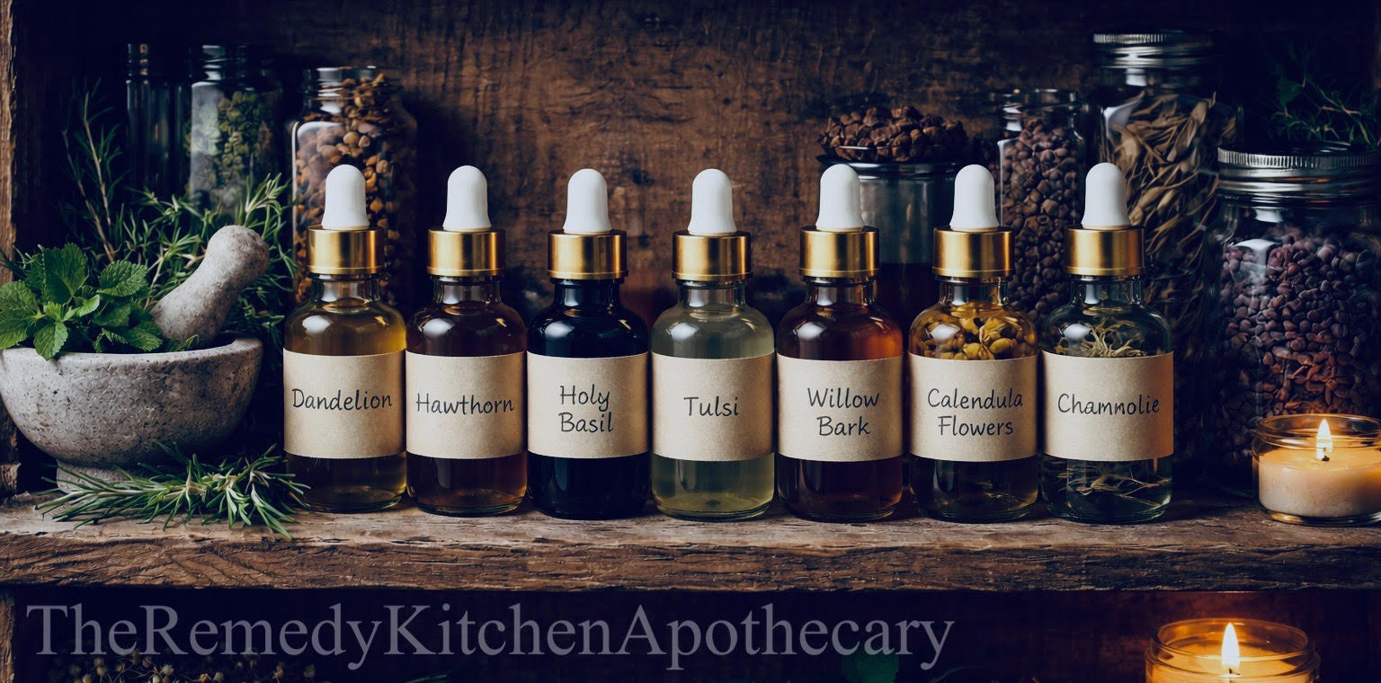 The Remedy Kitchen Apothecary Homepage
