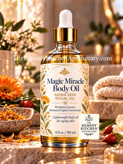 SkinMend™ Magic Miracle Body Oil – Aging Skin Ritual Oil